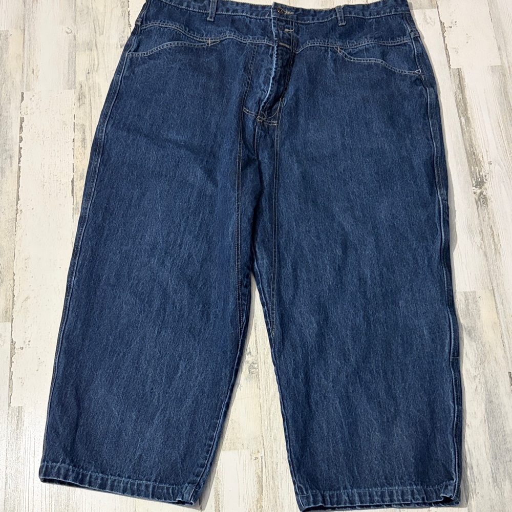 Marithe Francois Girbaud Relaxed Fit Blue Jeans Size 44 Vintage